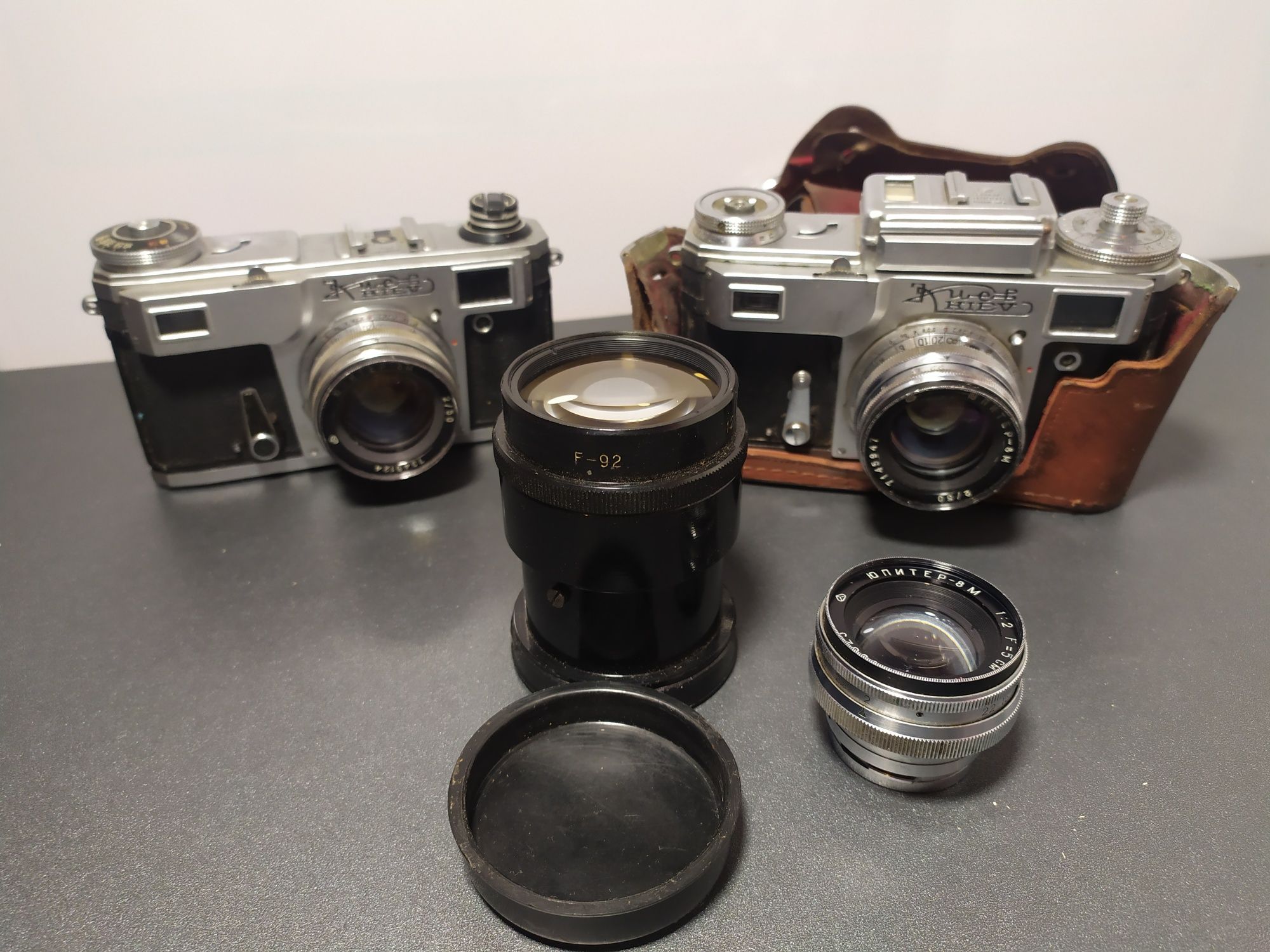 Фотоаппарат Киев объектив Юпитер 8м
