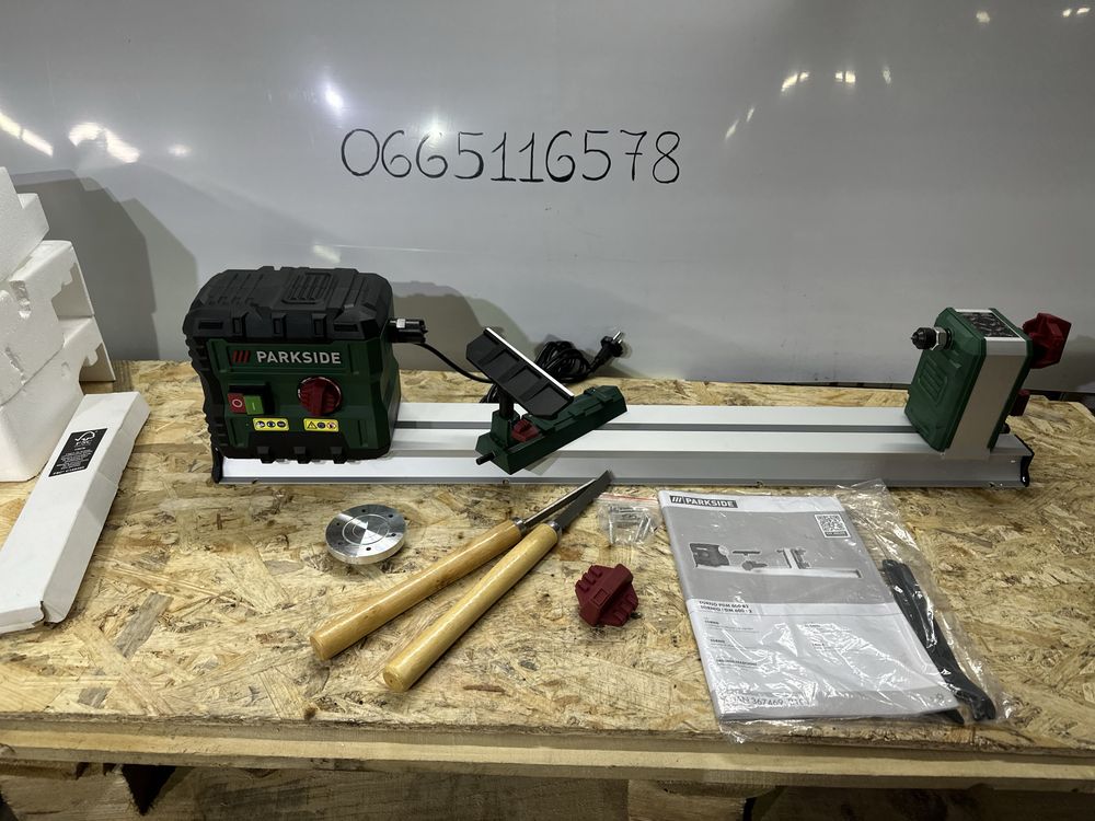 Електричний токарний станок для дерева  Parkside PDM 600 A