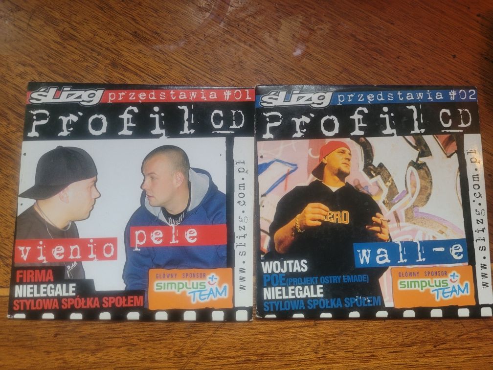 CDx2 Ślizg #1 i 2 /Profil/ Vieniio, Pele, Wall-e 2004/05 TWiL