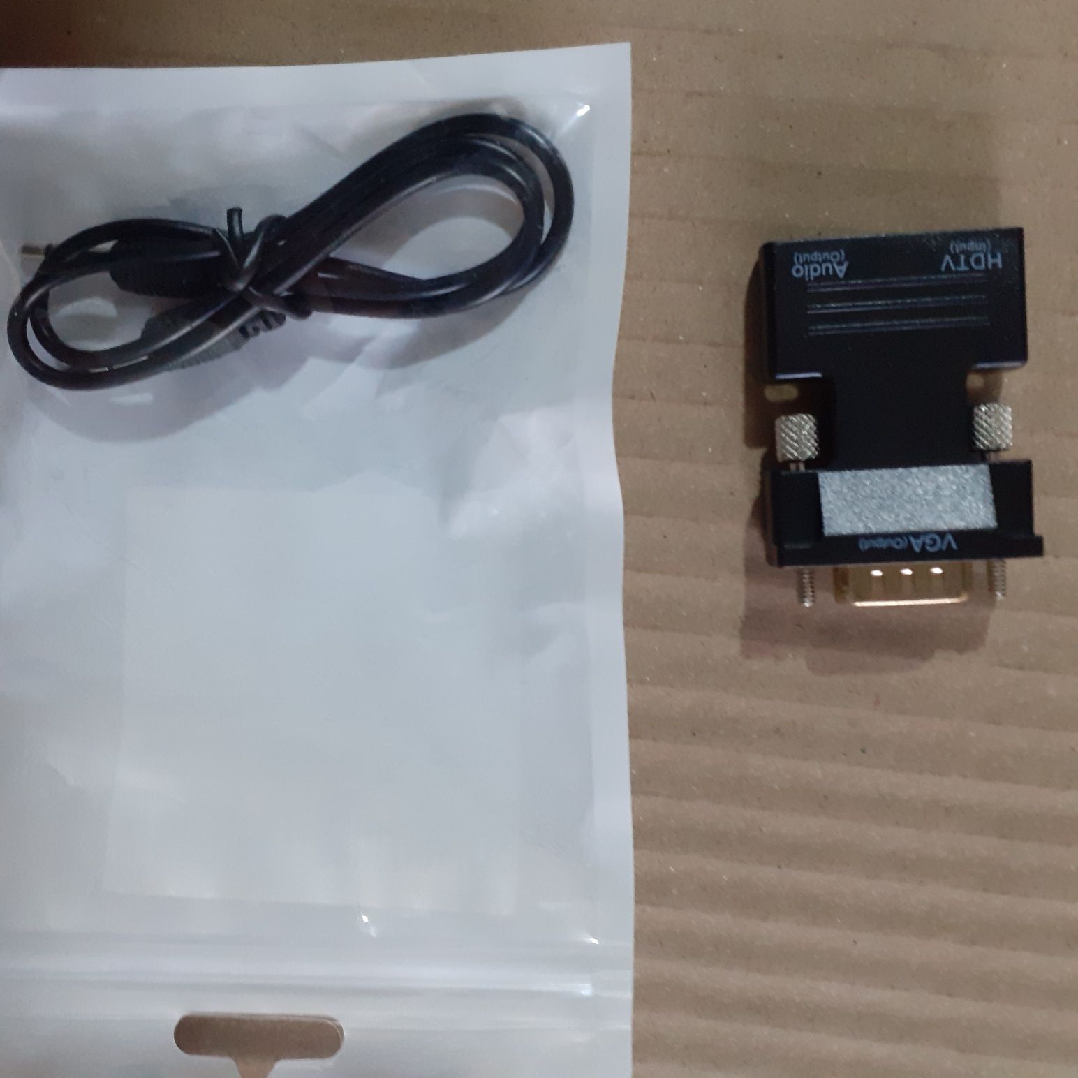 Adaptador Conversor HDMI-VGA c/ Cabo áudio