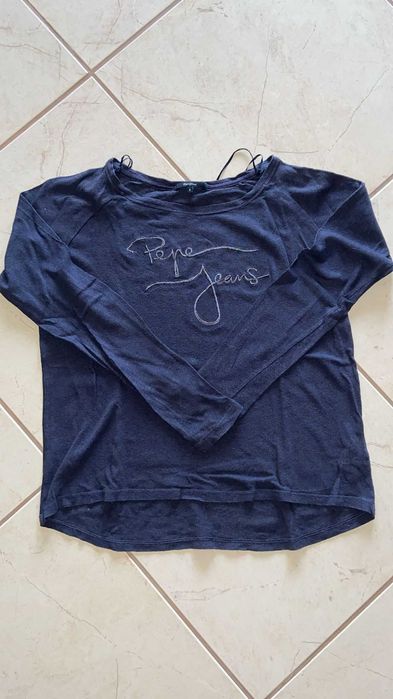 Pepe Jeans Women's Navy Blue Long Sleeve Shirt
