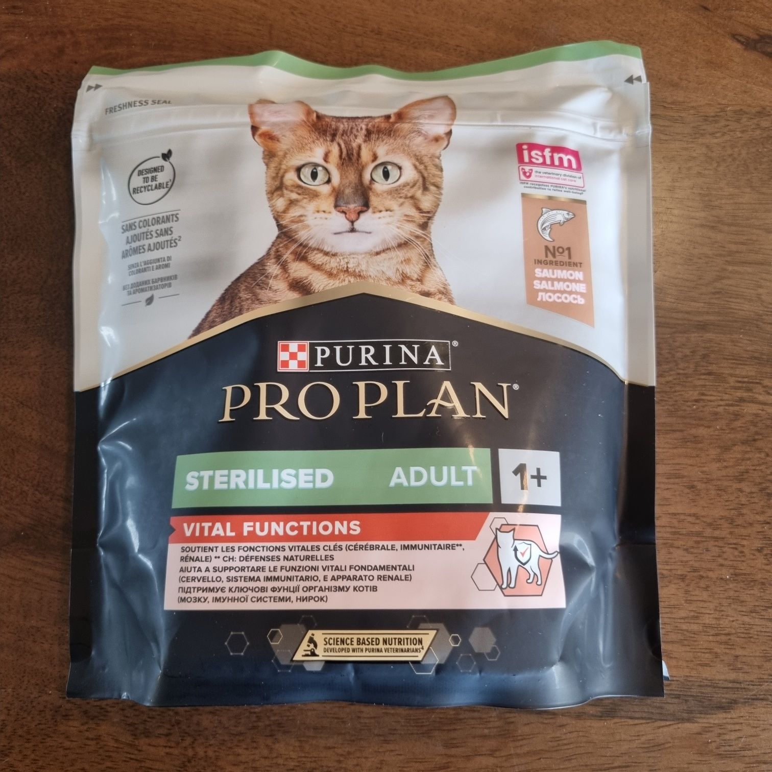 Purina Pro Plan. Adult. Sterilised. Łosoś. 8x 400 g.