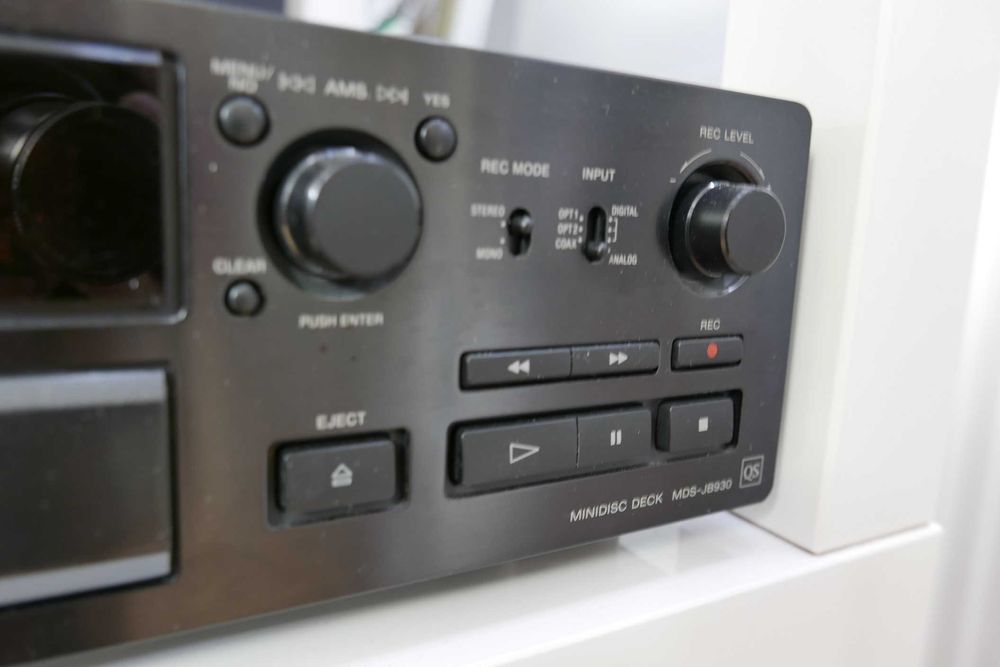 Odtwarzacz Sony Mini Disc MDS-JB930 QS + 50 płyt MD