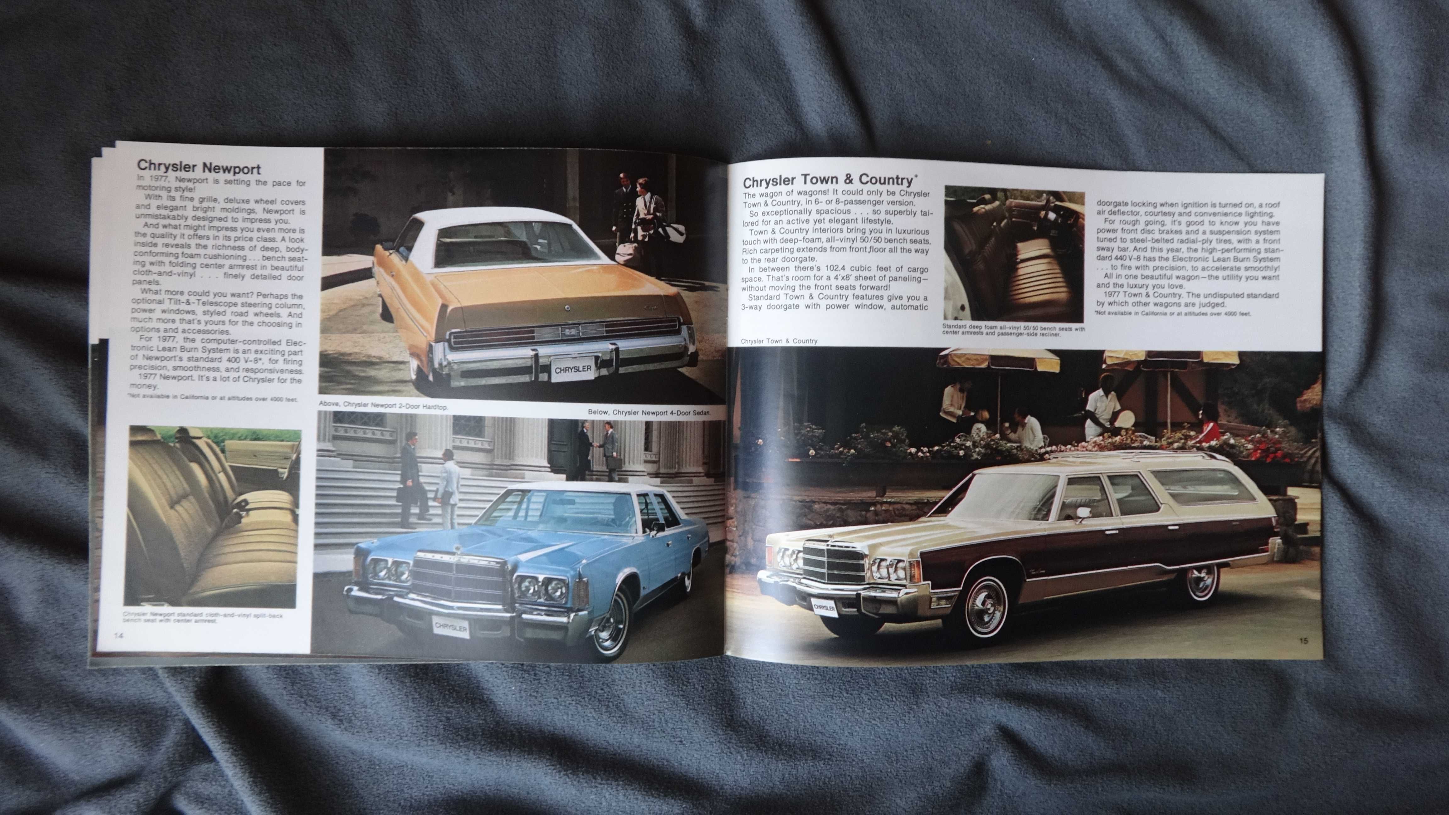 Prospekt Chrysler Plymouth 1977