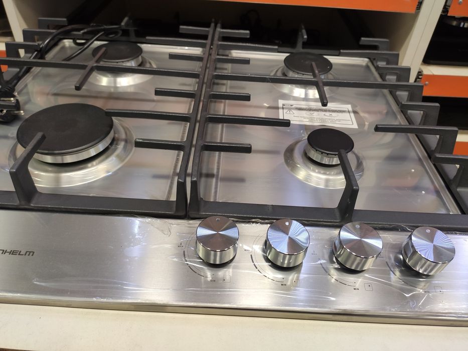 Поверхность варочная газовая GRUNHELM GHIW 0427MI нержавейка