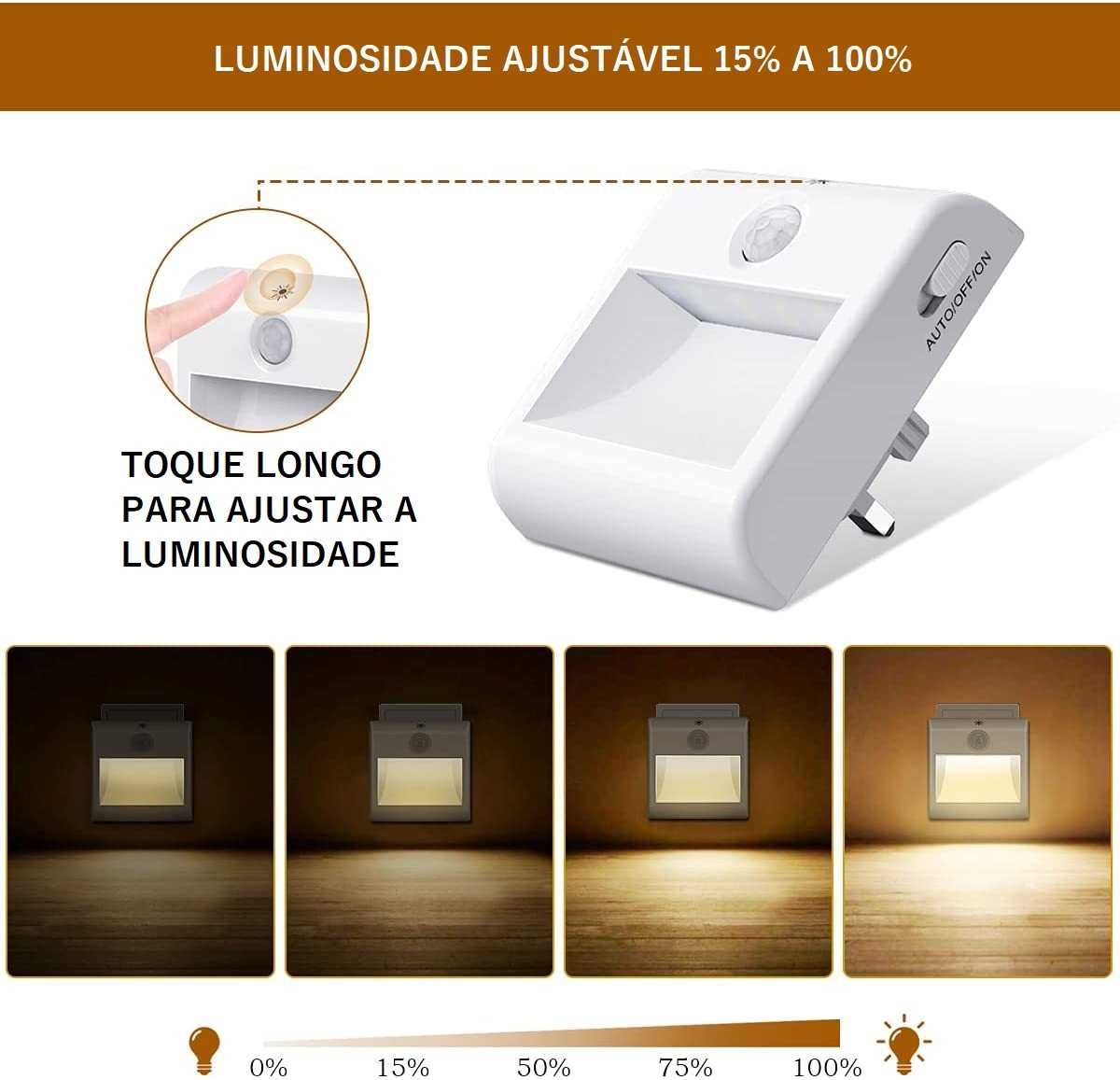 Luz noturna infantil LED