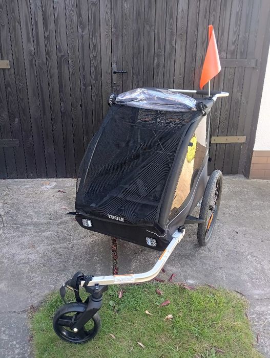 Przyczepka przyczepa rowerowa Thule coaster XT jak NOWA
