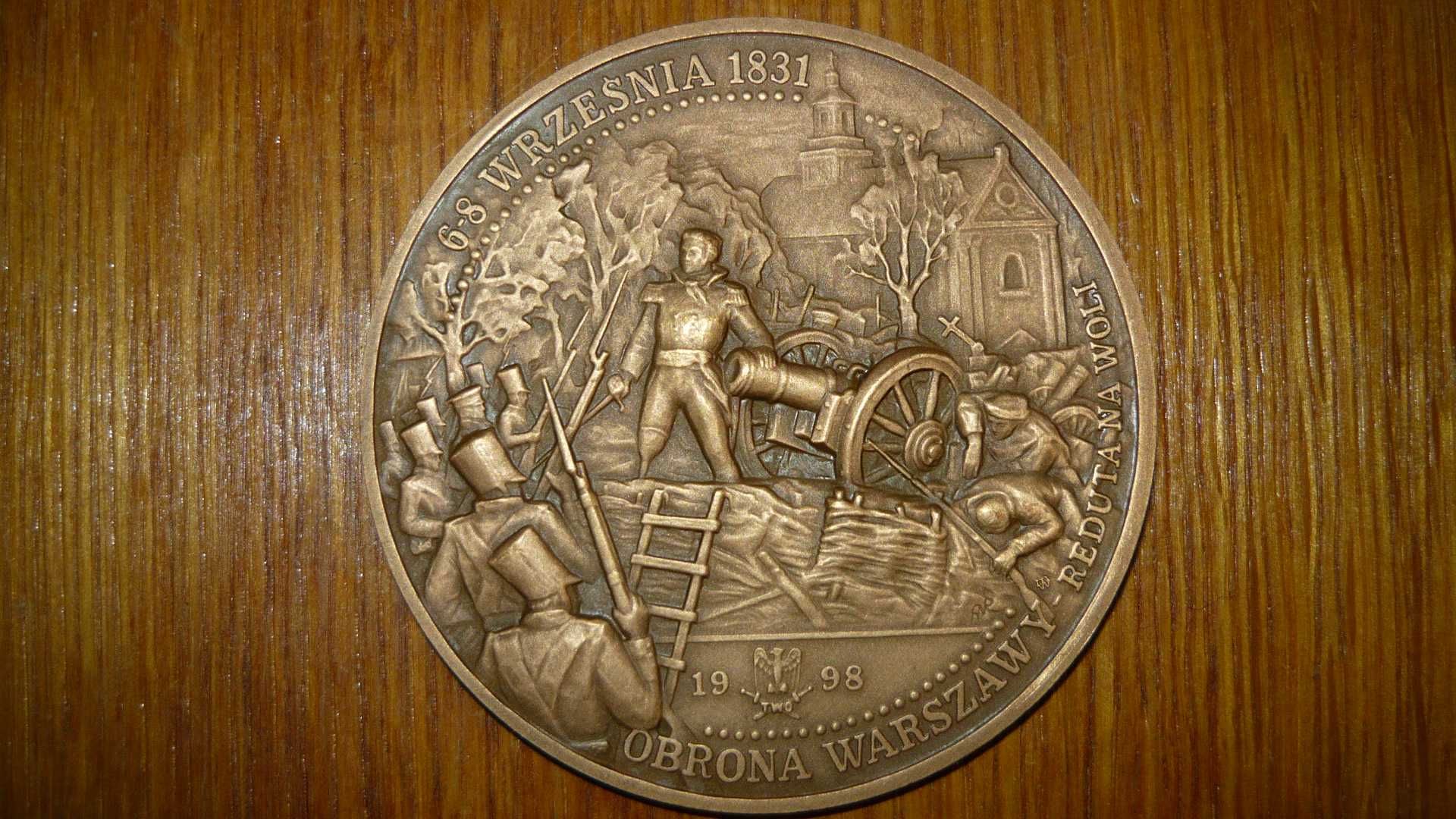 Medal TWO 1998 Generał Józef Sowiński Reduta na Woli