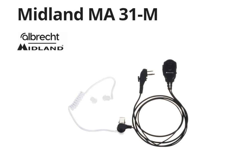 Auriculares 
Fone de ouvido transparente com cabo enrolado
Microfone d