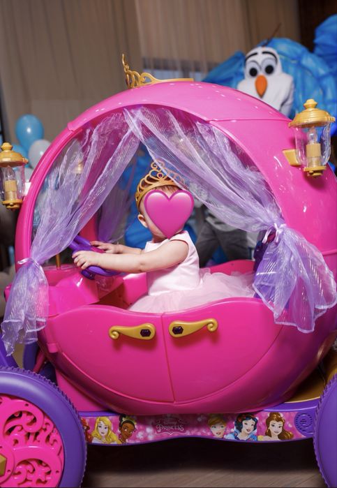 Карета електромобіль для принцеси !