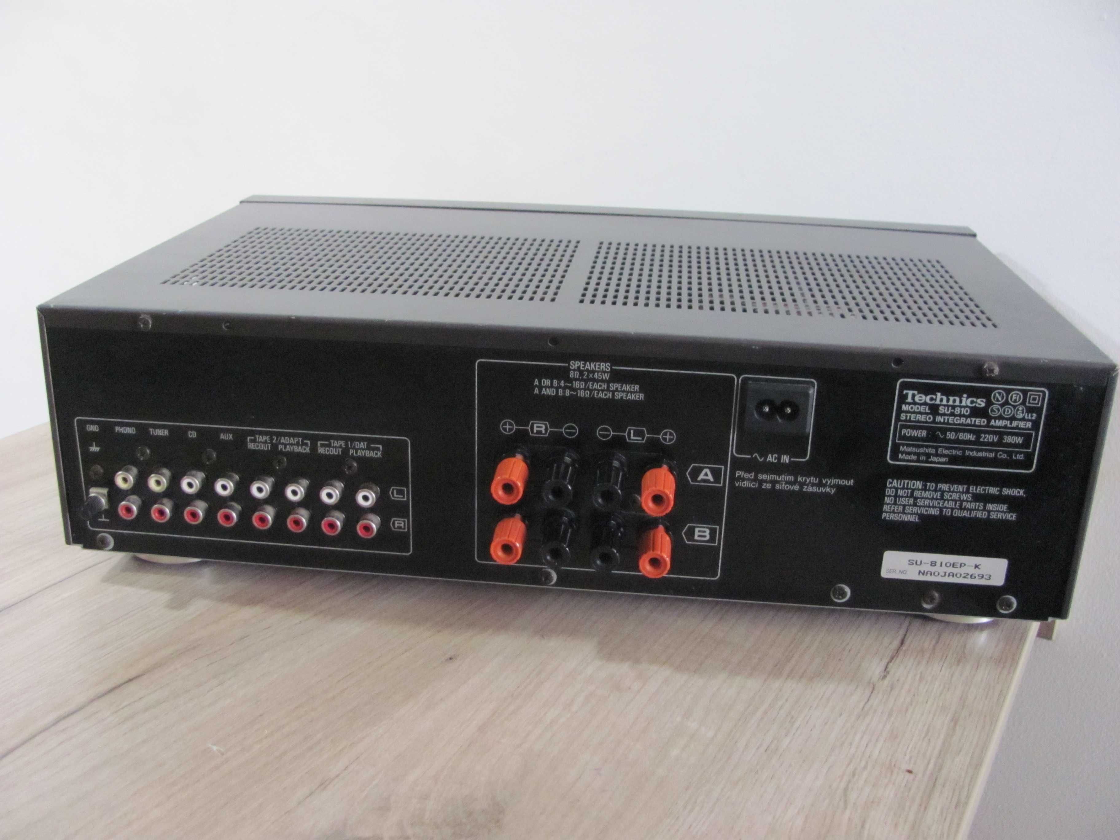 Wzmacniacz Stereo TECHNICS SU-810