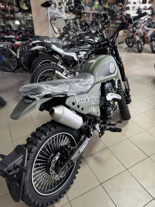 Мотоцикл GEON Rockster, 250,Off-Road Доставка.