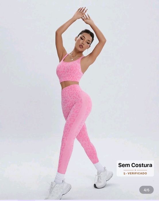 Conjunto pink gym