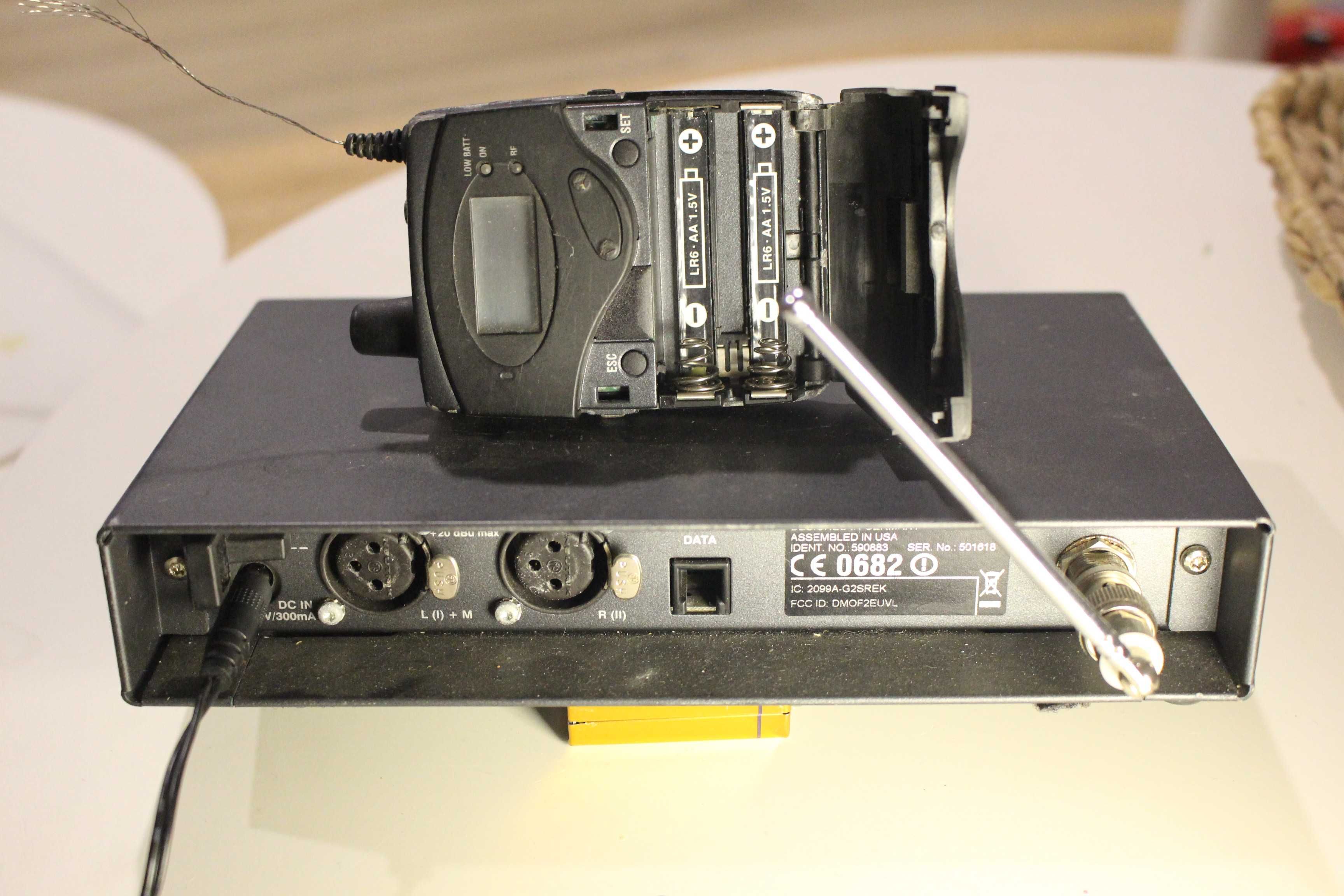 sennheiser emissores/ recetores para peças