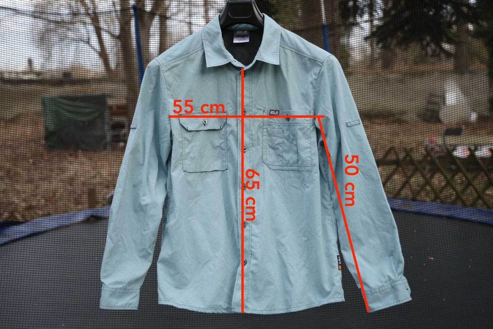 Koszula trekkingowa, turystyczna Jack Wolfskin, M