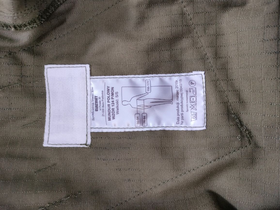 Mundur całoroczny S/S 124P/MON