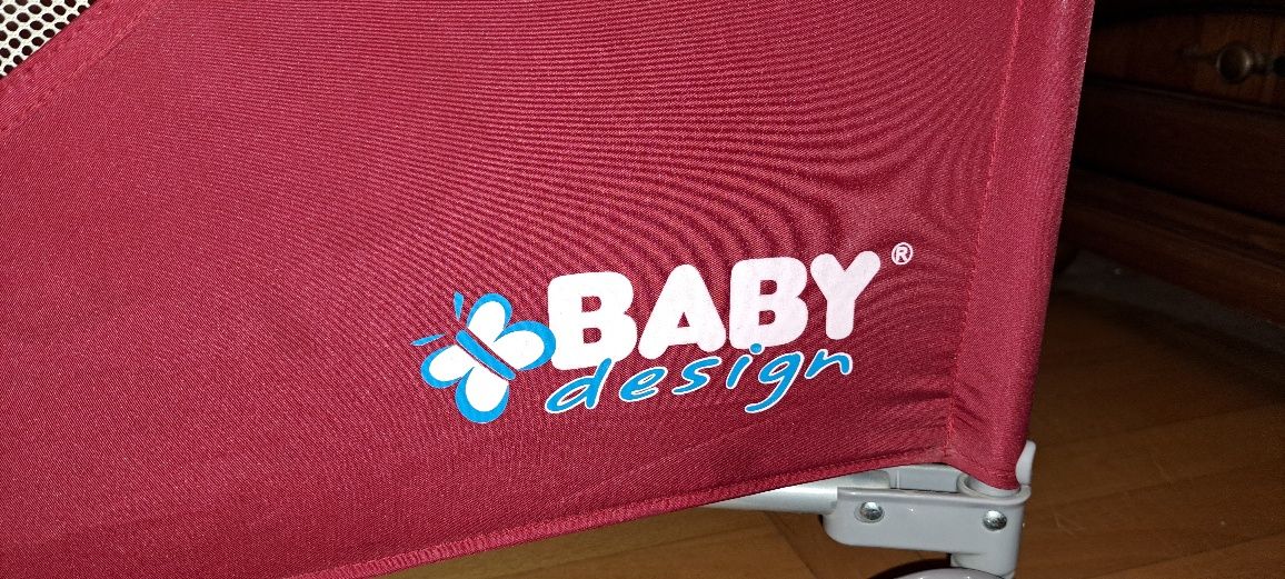 Łóżeczko turystyczne dla dziecka baby design