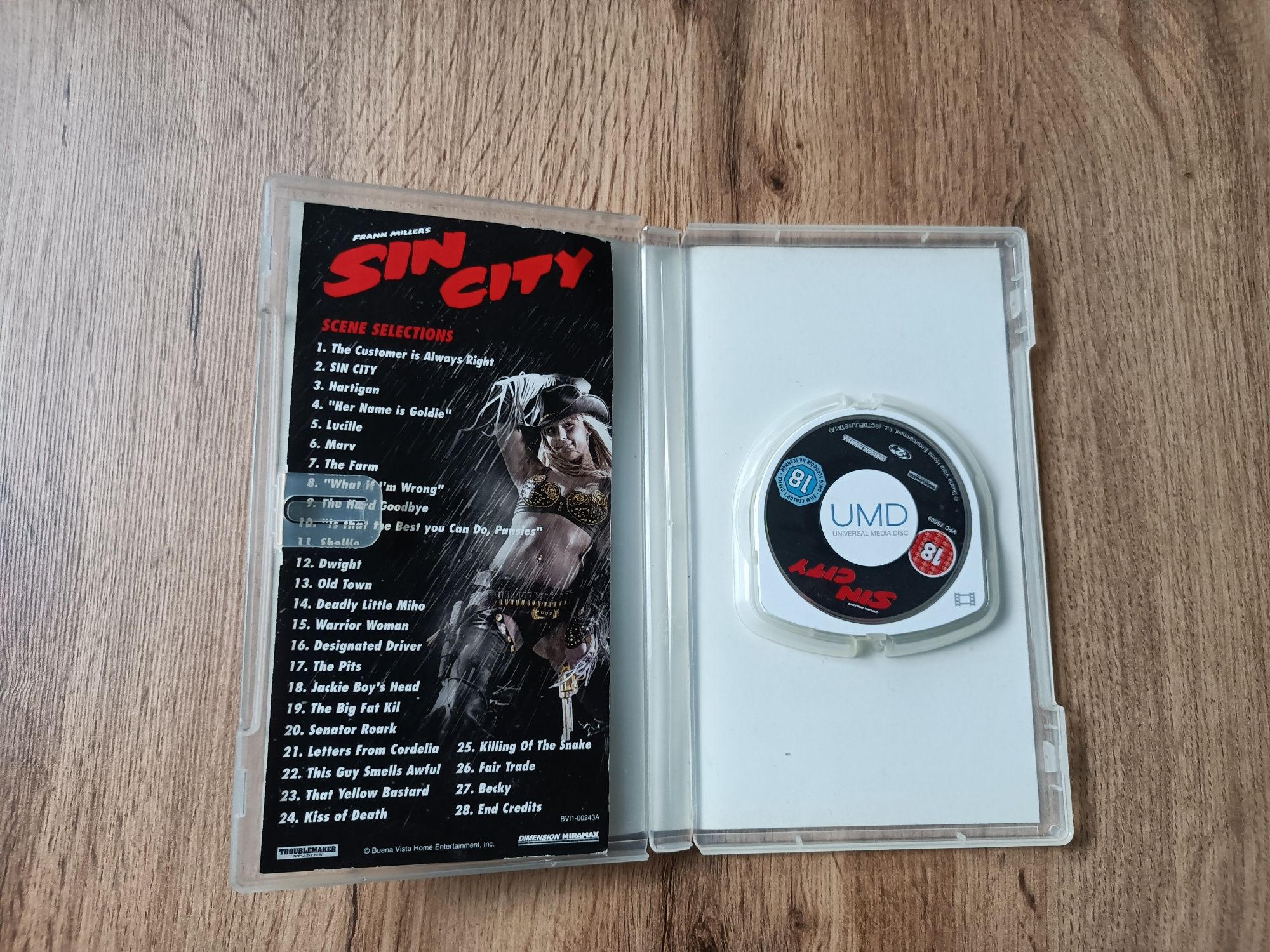 Sin City UMD Video dla PSP
