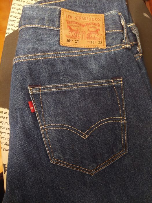 Calças Levis Strauss 501 W33L32