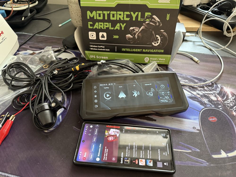 Мото навигатор ios carplay android auto