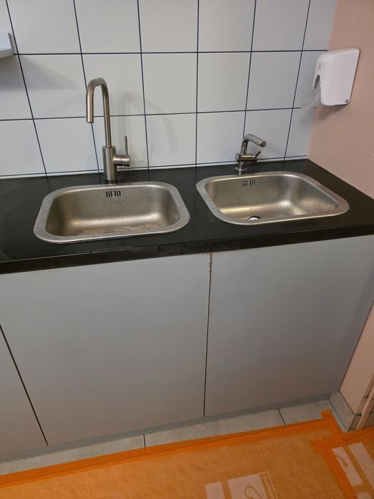 Zlewx2 + bateriax2 z szafką