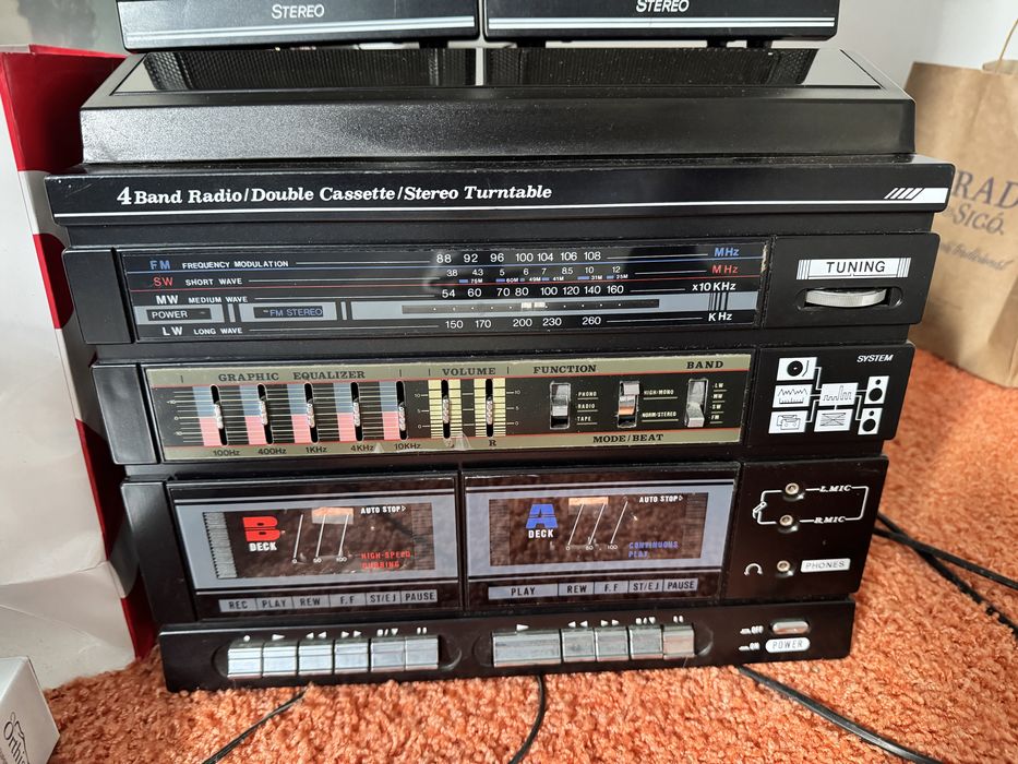 Aparelhagem antiga (funciona)