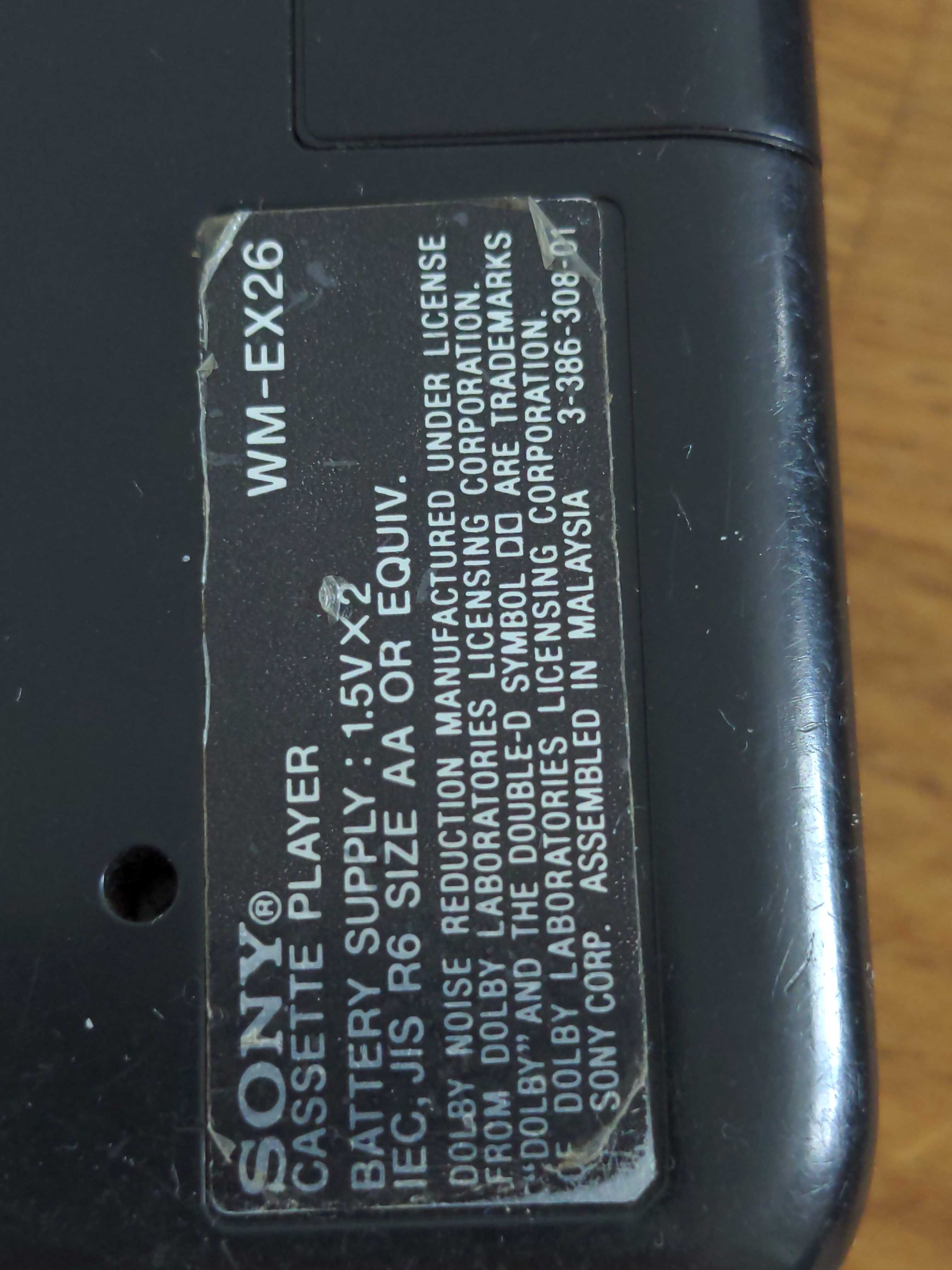 Walkman Sony WM-EX26