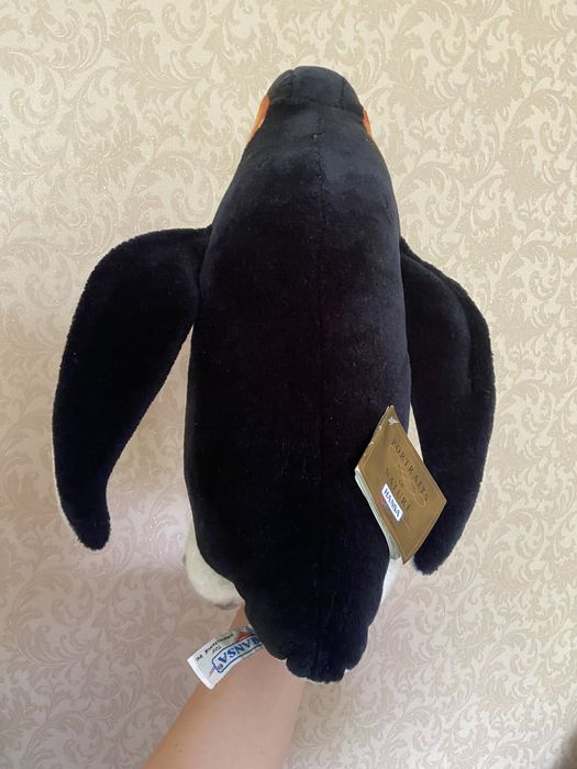 Мягкий  колекционный Пингвин Hansa 45см. Новый с биркой .