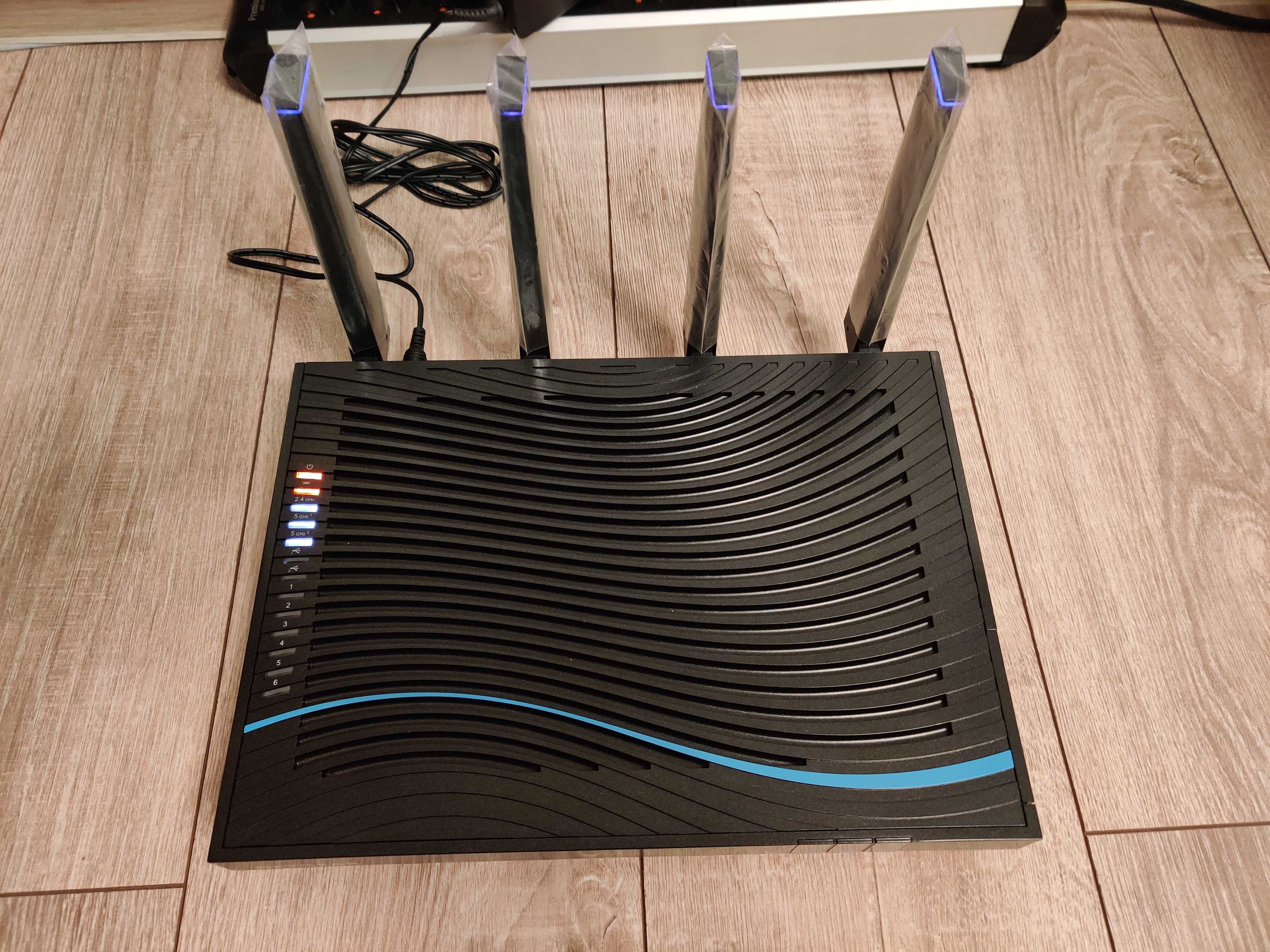 Świetny i stabilny router Netgear Nighthawk X8 AC5300 WiFi + VDSL/ADSL