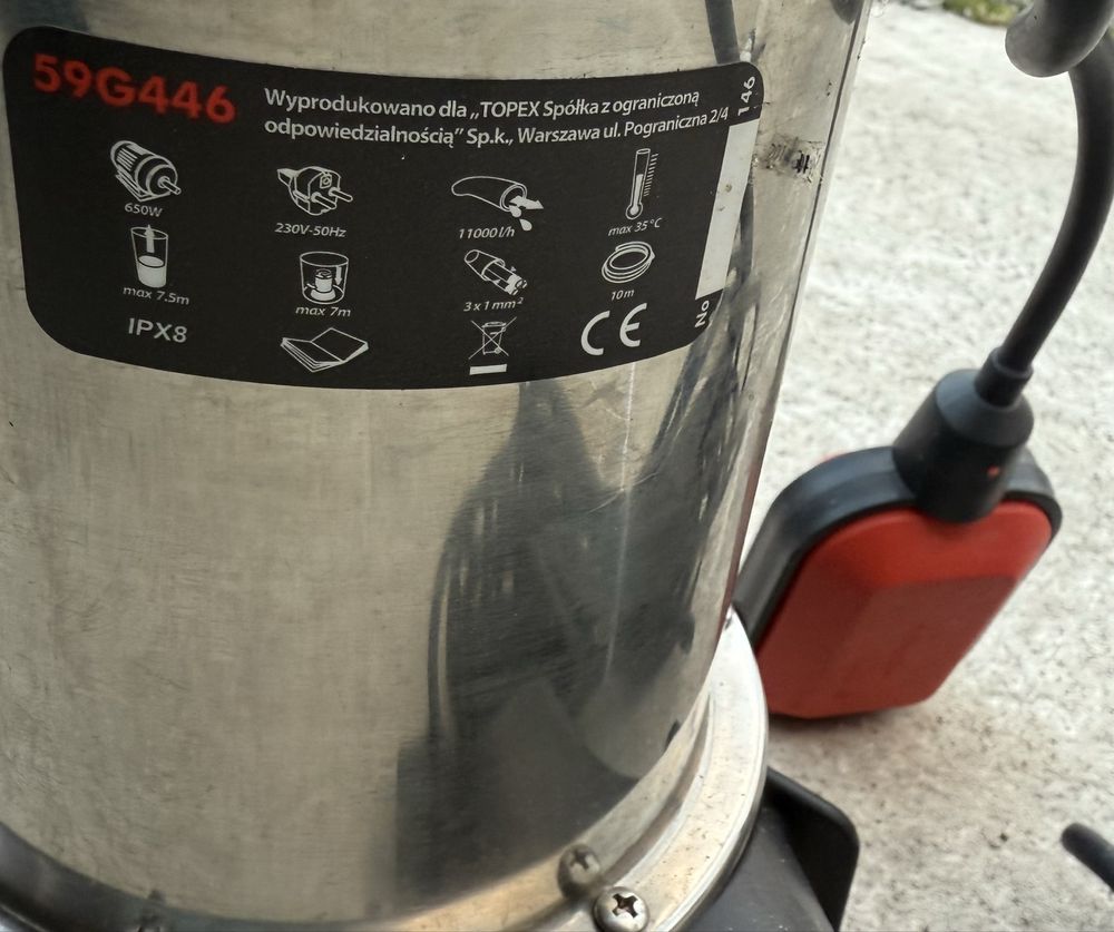 Pompa graphite nowa
