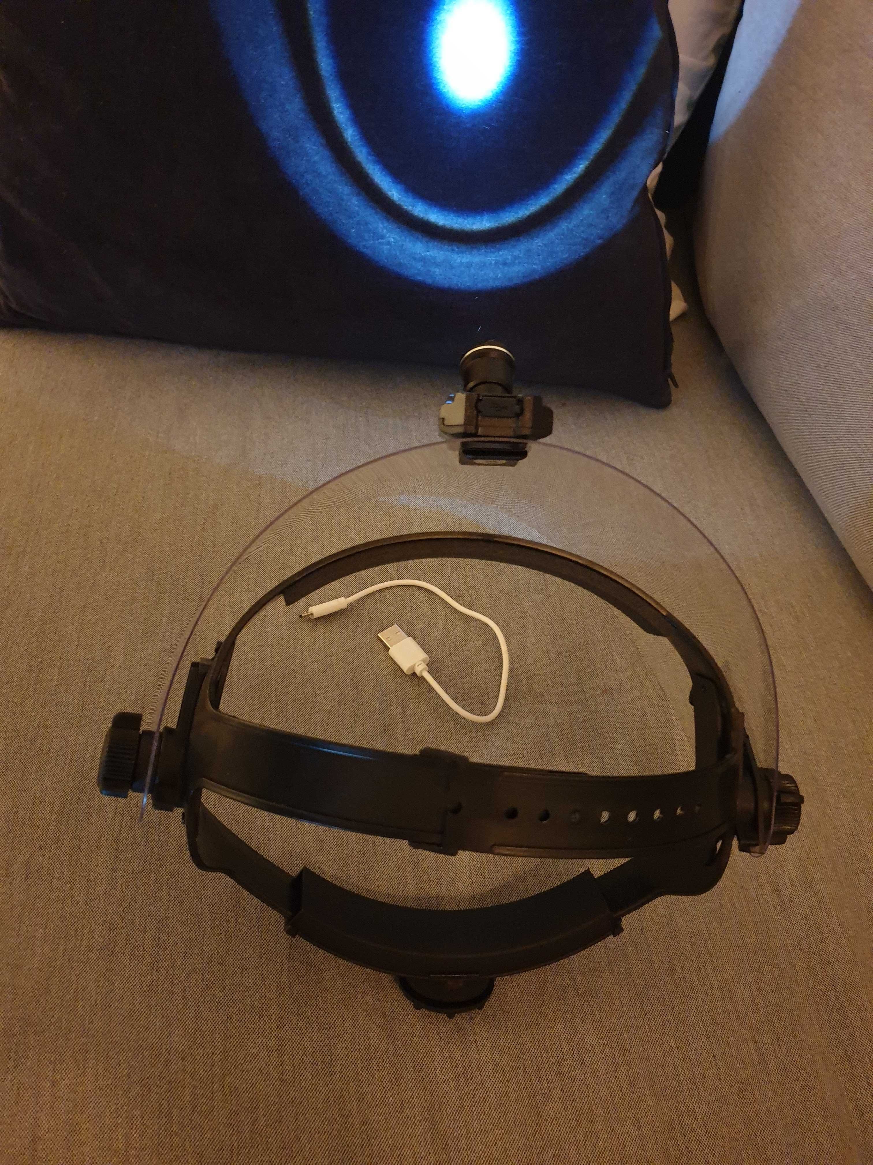 Bezprzewodowa Lampa Czołowa  typu Clar
LED medyczna, gratis wysyłka