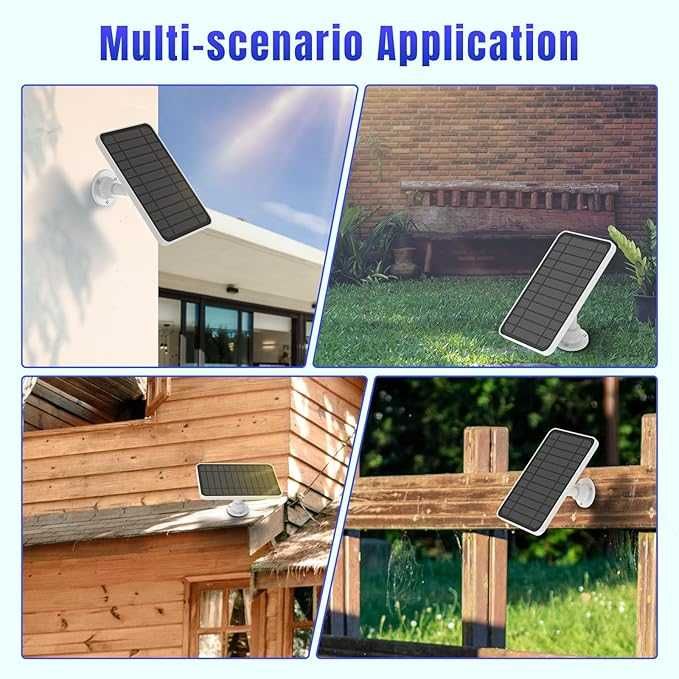 Eufycam Moduł solarny 5V5 ładowarka z modułem solarnym EUFY regulowana