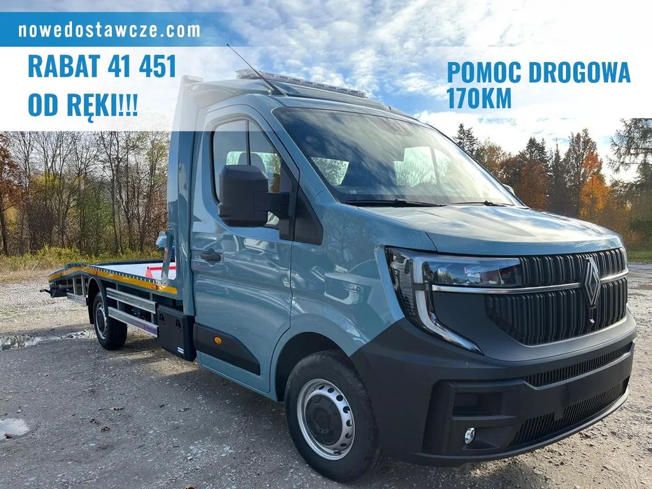 Renault Master Autolaweta Pomoc Drogowa 170KM  Laweta | 2.0 170KM | Autolaweta | Pomoc Drogowa