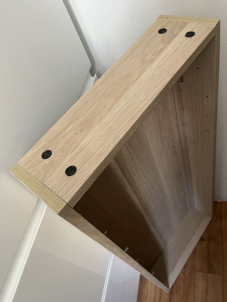 Ikea szafka Godmorgon goodmorgon z drzwiami slim dąb bejcowany