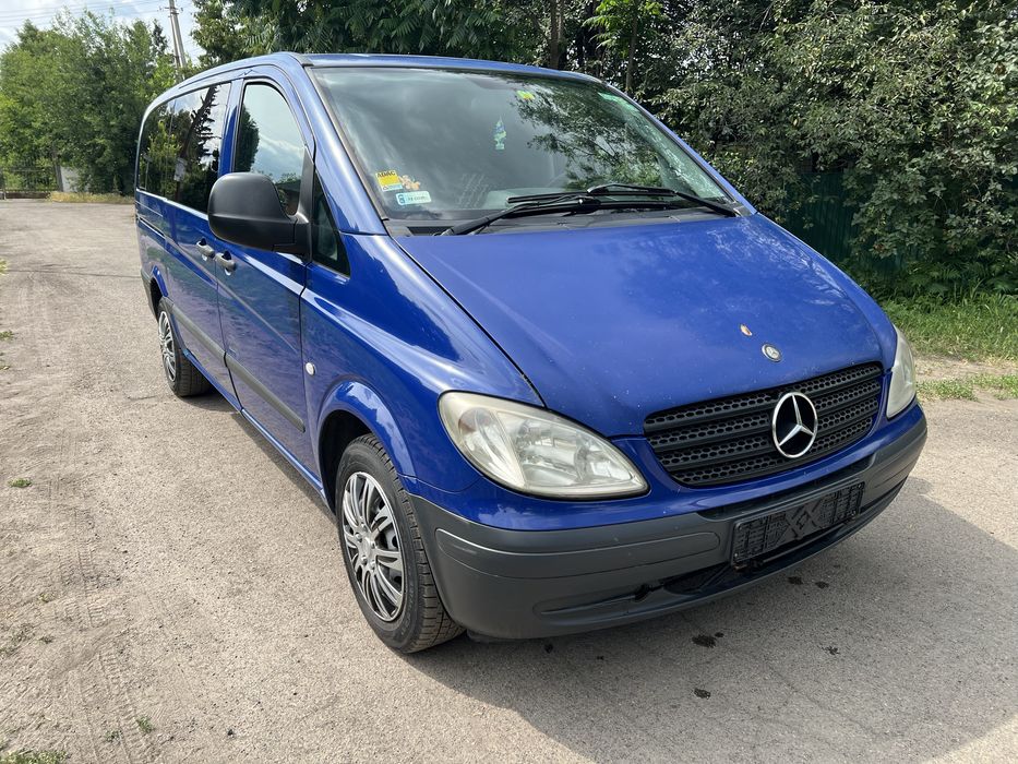 Розборка Vito W639 бампер крила капот фари дверка ляда сидіння