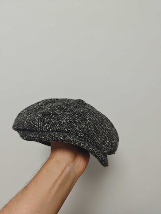 Stetson р 56 s / m чоловіча сіра твідова кепка кепі стильна мужская