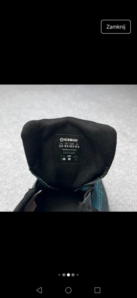Icebug Newrun M Bugrip metalowe kolce