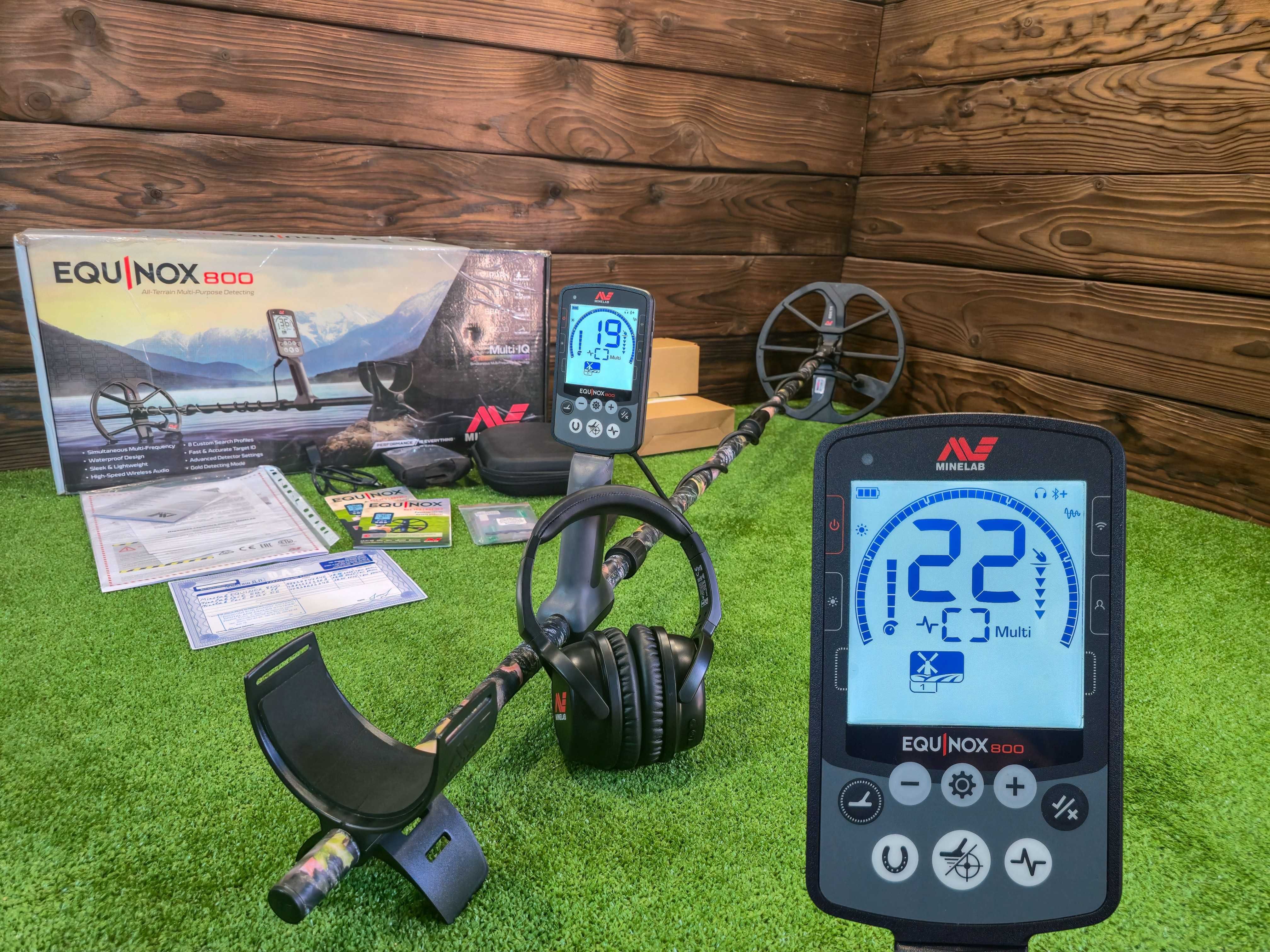 Металошукач Minelab Equinox 800