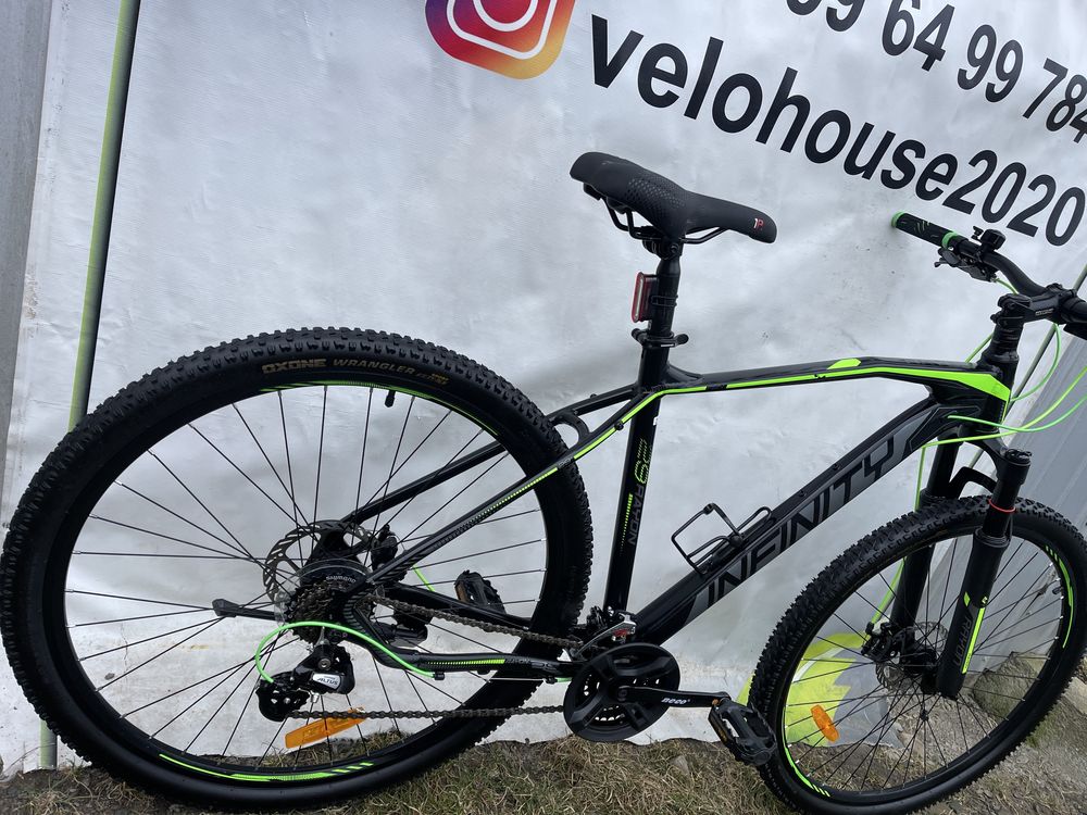 Велосипед 2024р Як новий на 29 колесах, дискові тормоза на Shimano олх