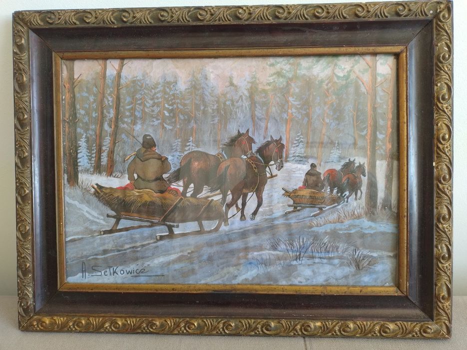 Obraz Kulig prawie jak Setkowicz