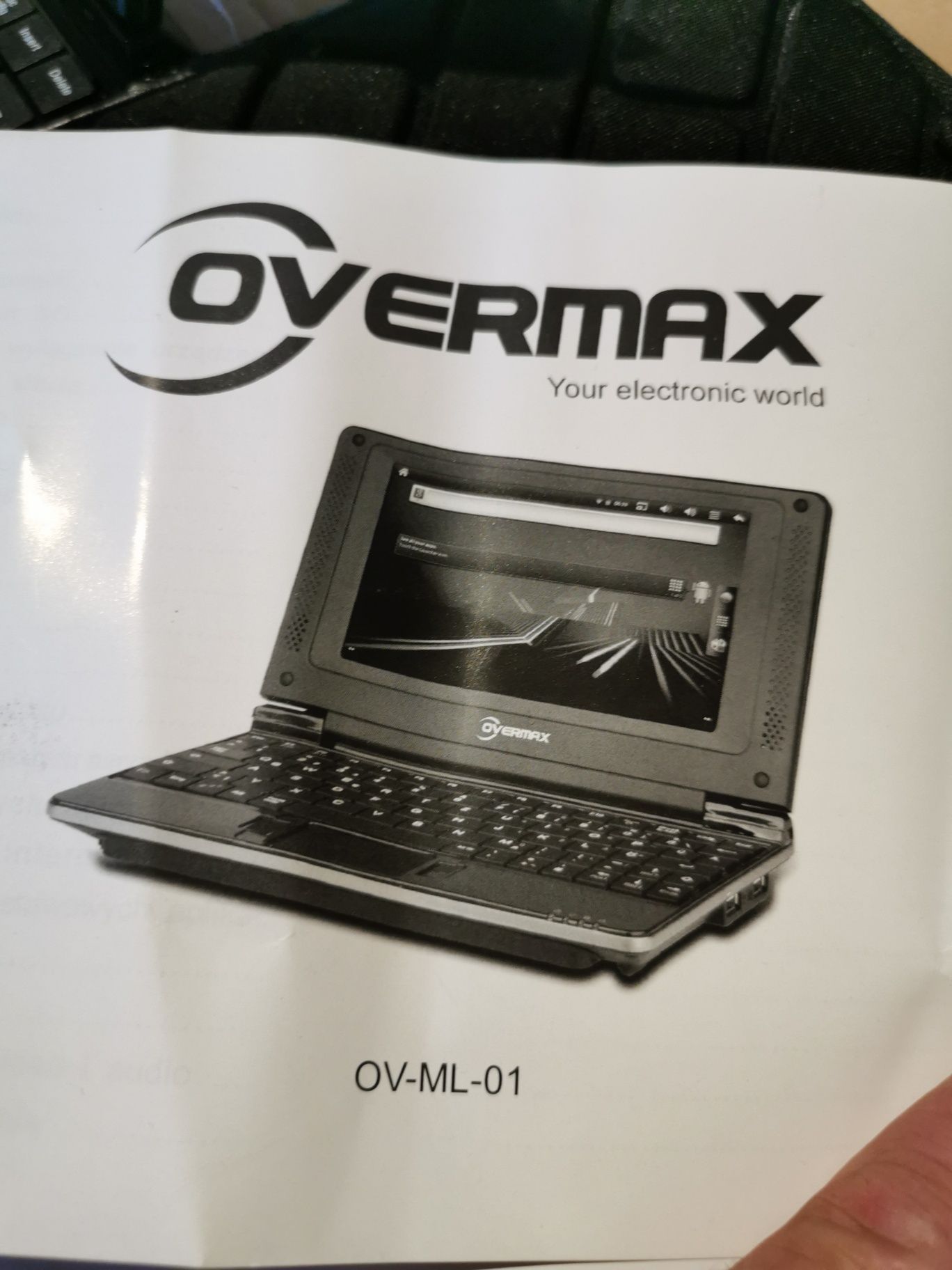 Overmax ov-ml-01 notebook NOWY