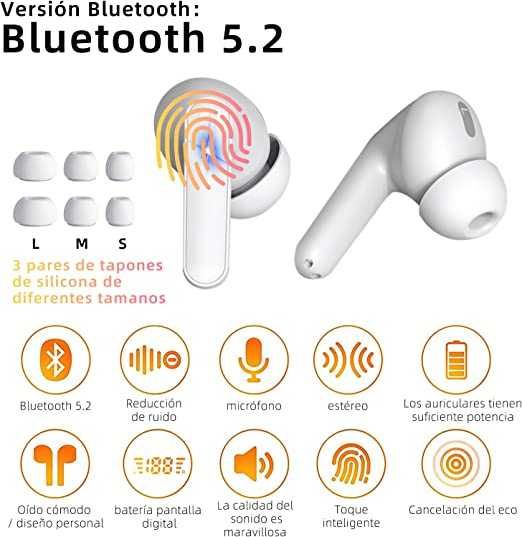 Беспроводные наушники TWS CS121 Bluetooth 5.2 микрофон