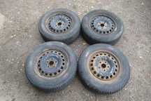 VW TOURAN KOŁA 15&quot; OPONY ZIMOWE 195/65R15