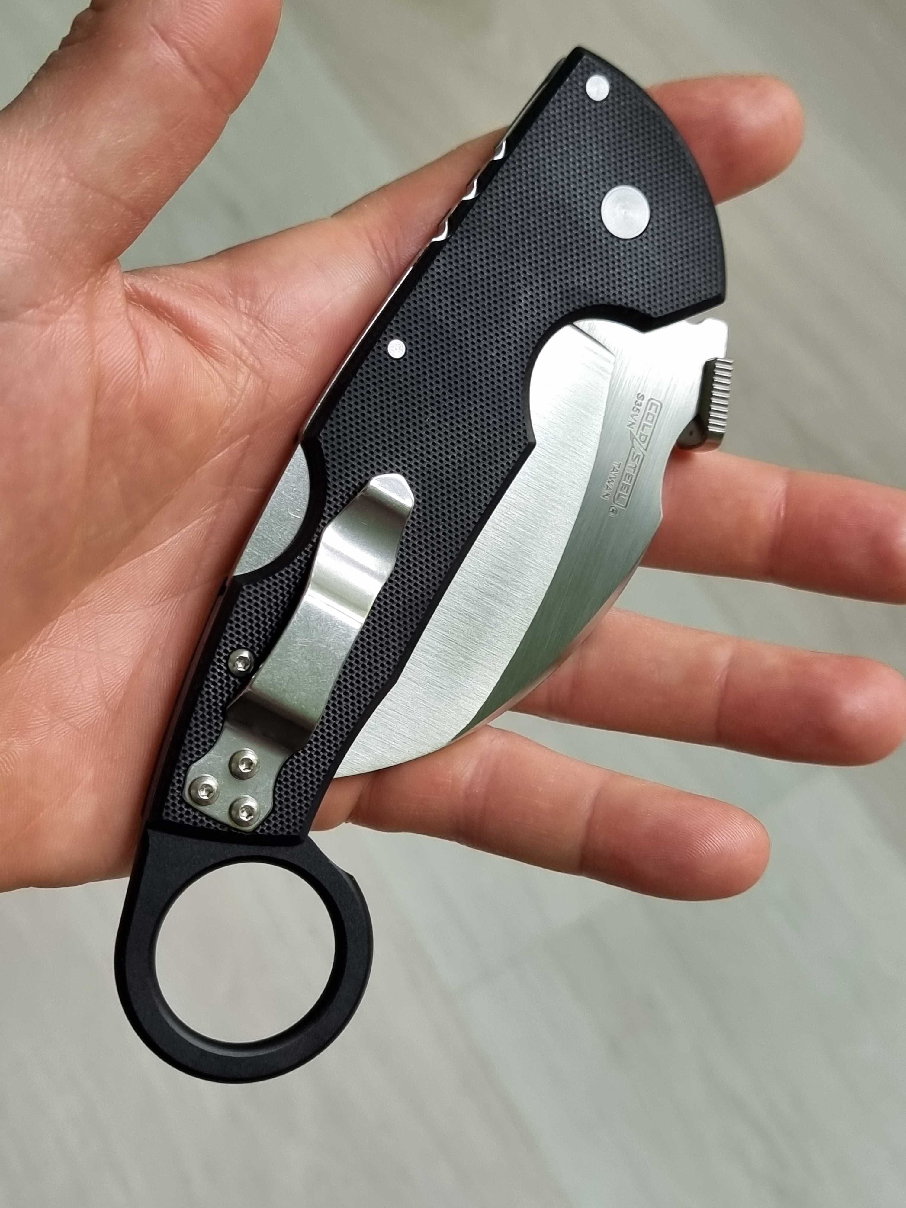 Cold Steel Tiger Claw S35VN Plain Edge