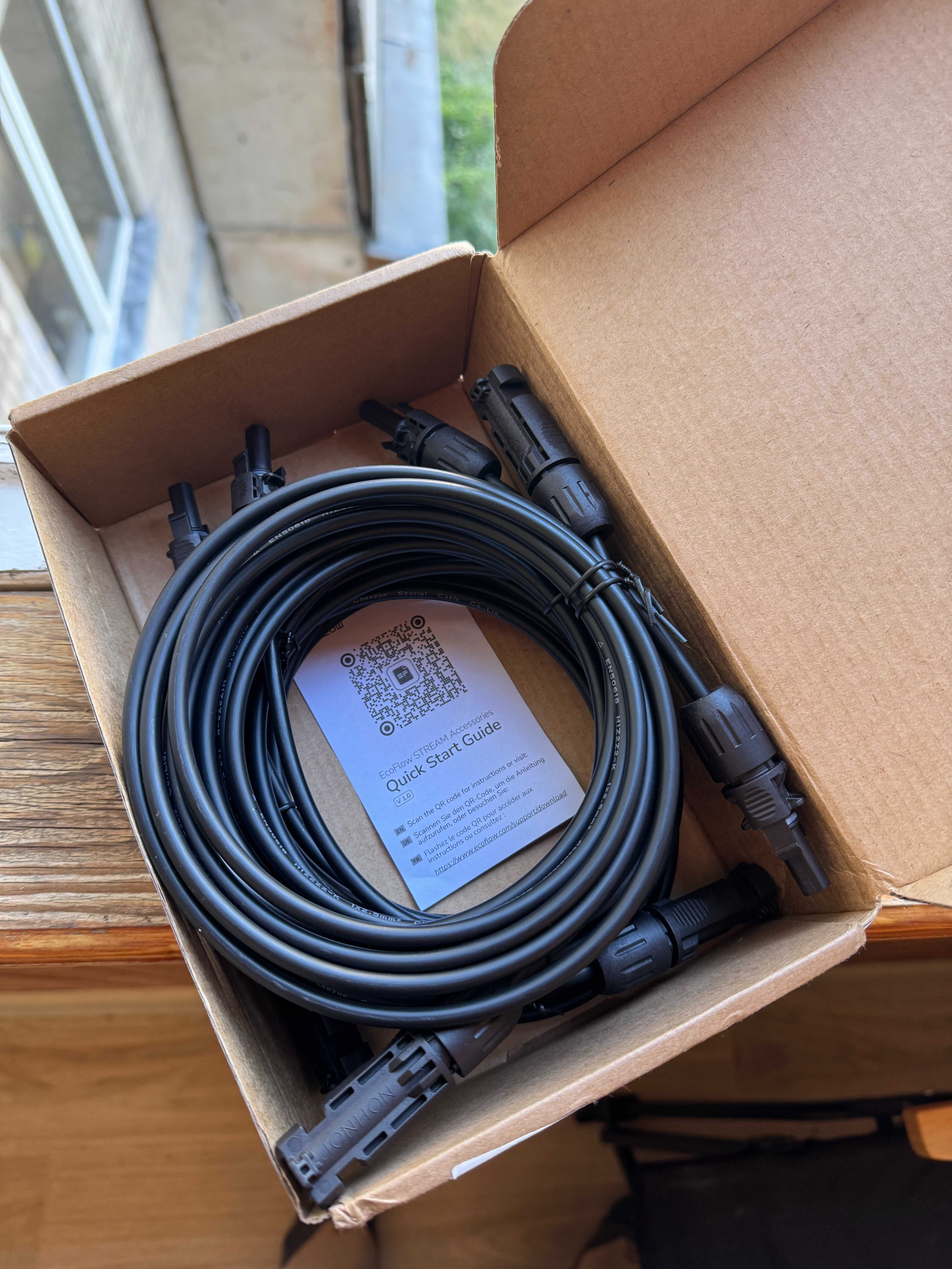 Кабель EcoFlow STREAM Solar Panel Extension Cable (2.95M)