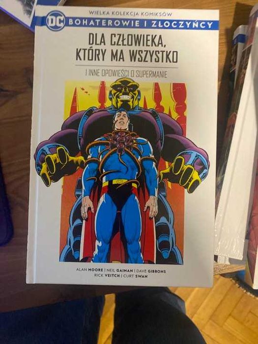 DC Comics Bohaterowie i Złoczyńcy  Tom 1-8  + deadpol marvel tom 4