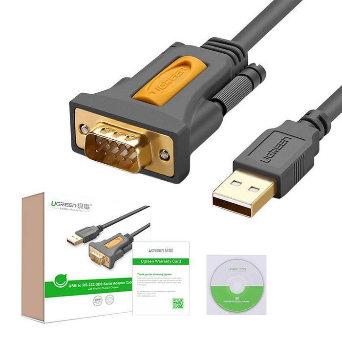 Kabel USB RS232 Ugreen CR104 2m do komputera