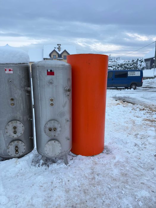 Bojler Bufor zasobnik nierdzewny 500 l idealny 1x Wężownica Ocieplenie