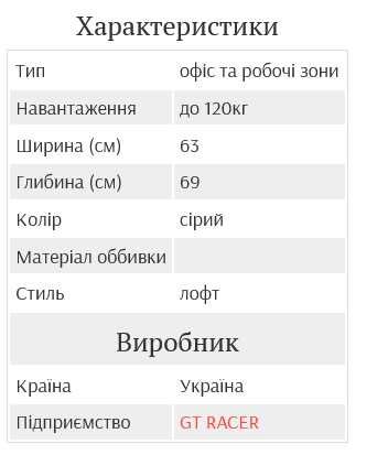 Крісло офісне сіре,м'яке
