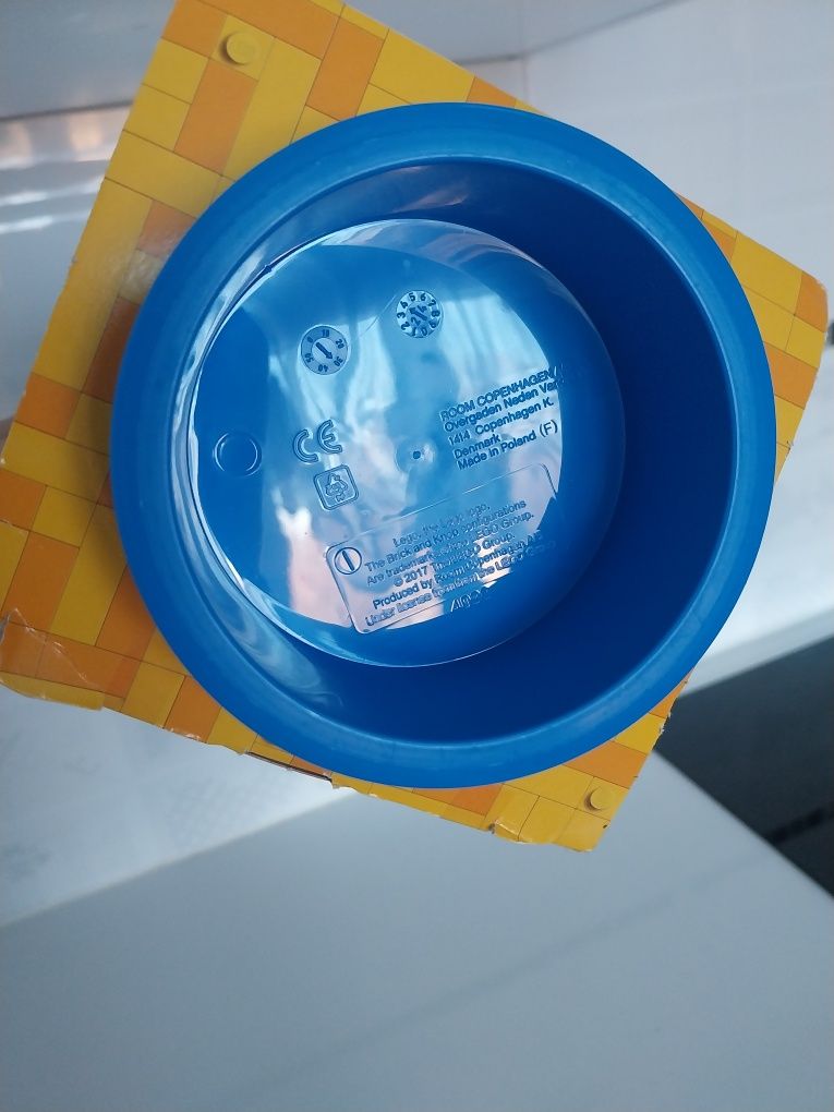 Okrągły Pojemnik na klocki LEGO. Nowy.